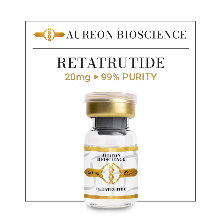 RETATRUTIDE 20mg Aureon Bioscience RETATRUTIDE 20mg Aureon Bioscience